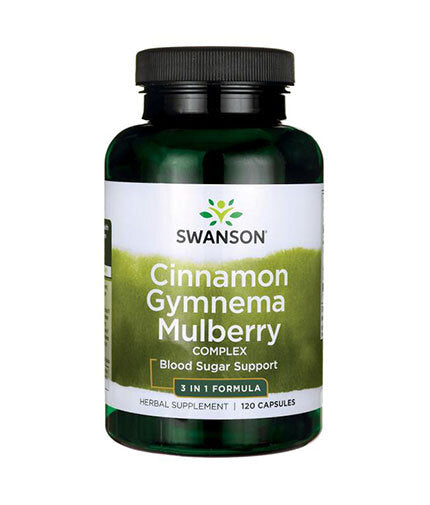 Cinnamon Gymnema Mulberry Complex 525 mg - 120 kapszula