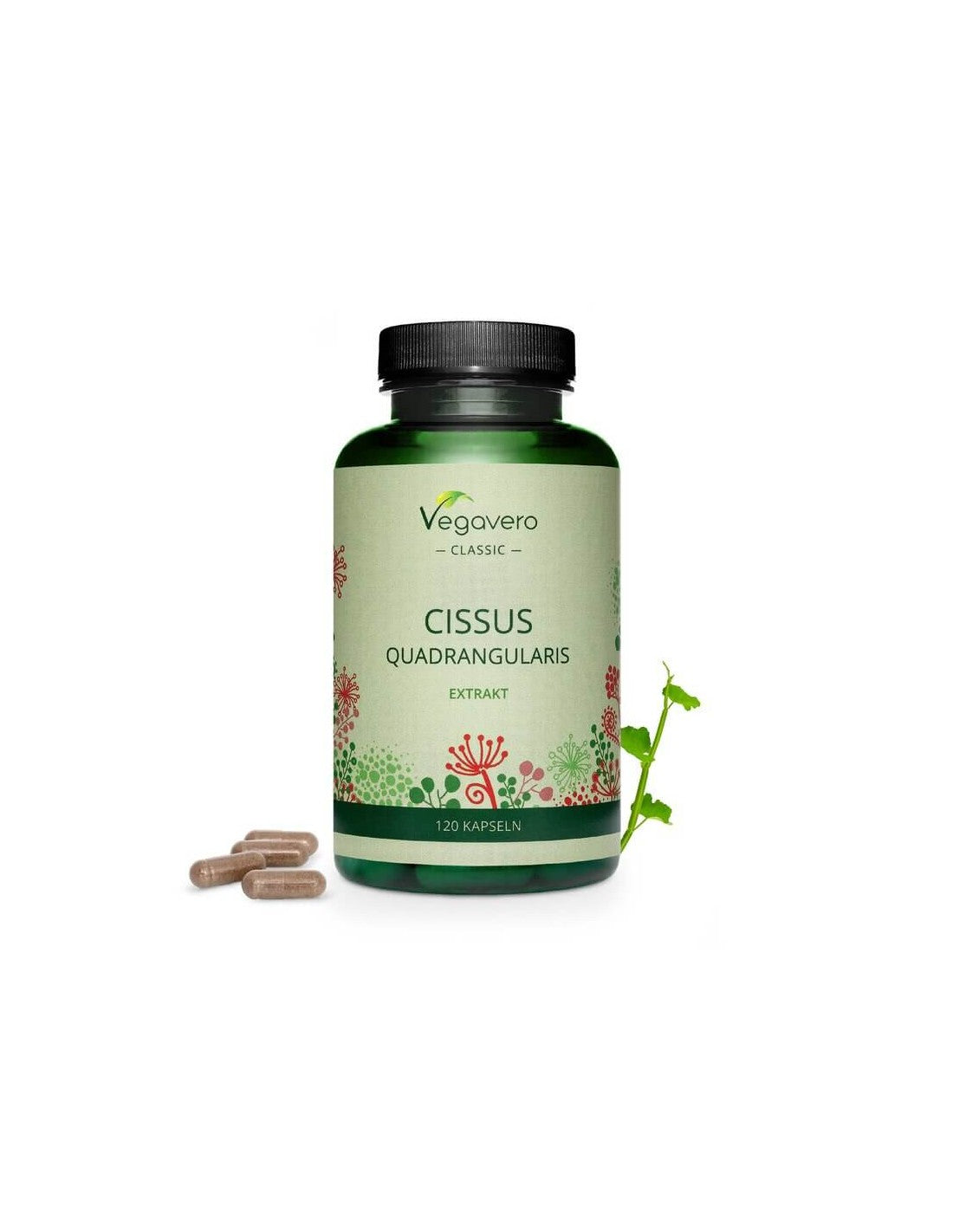 Cissus Quadrangularis, 120 kapszula, 100% vegán <tc>Vegavero</tc>
