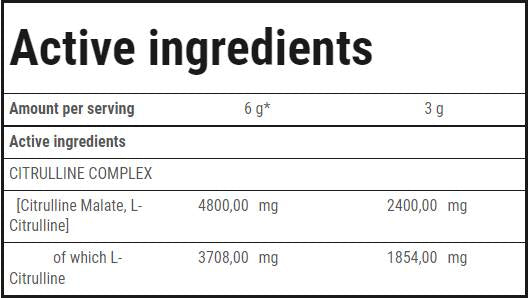 Citrulline Synergy - 240 gramm