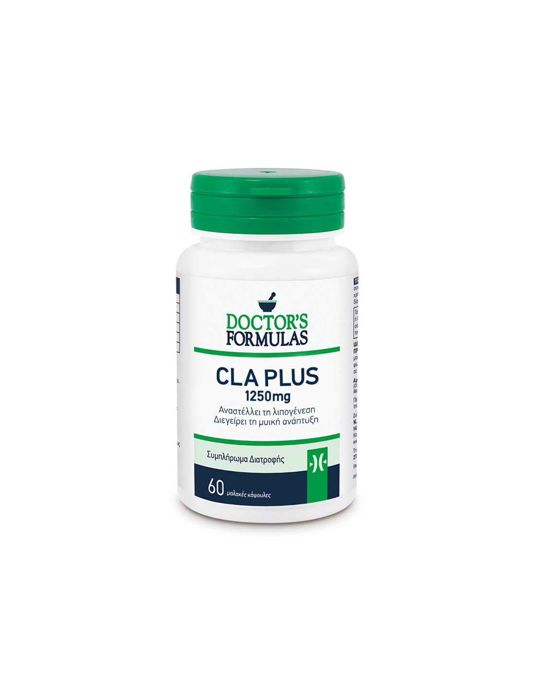 CLA egészséges fogyás - Cla Plus, 1250 mg, 60 lágyzselé kapszula Doctor's Formulas