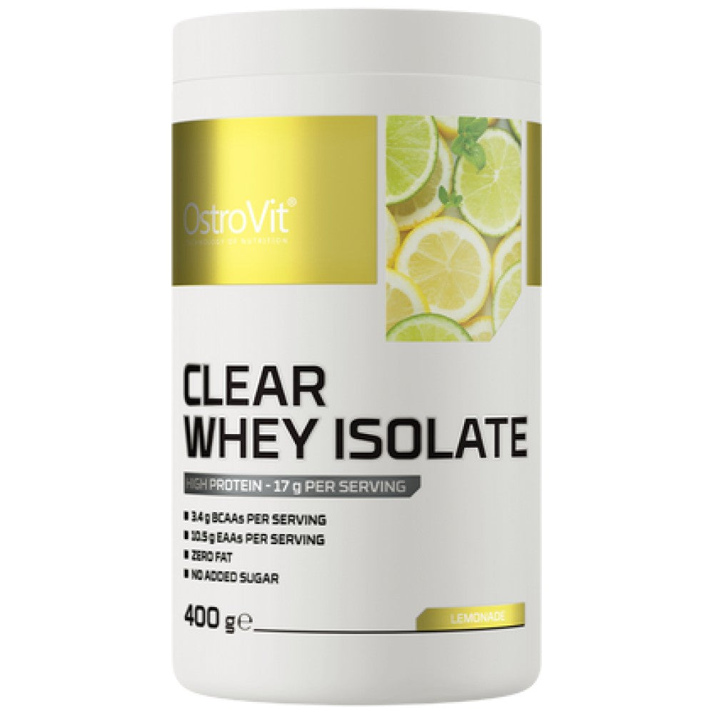 Clear Whey Isolate | 84% Whey Protein Isolate ~ Zéró zsír és szénhidrát 400 gramm
