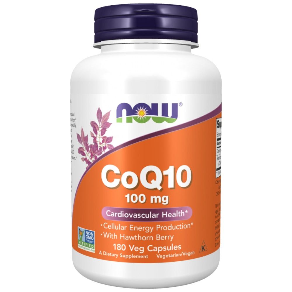 CoQ10 100 mg | galagonya bogyóval - 180 kapszula