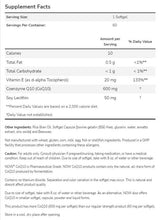 CoQ10 600 mg | Maximális szilárdság - 60 gél kapszula