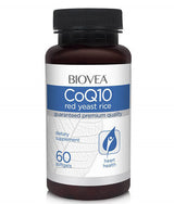 60 mg koenzim Q10 & Vörös rizsélesztő/60 lágyzselatin kapszula