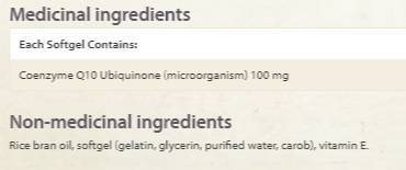 Coenzyme Q10 100 mg - 60 Gel capsules - Nutra Best Europe