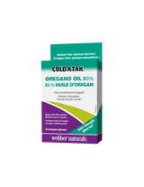 Cold-A-Tak® Oregano Oil Extra Strength/Oregano (olaj/80% carvacrol), 180 mg, 30 lágyzselé kapszula
