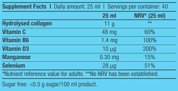 Kollagén folyadék/1000 ml