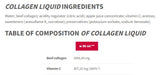 Kollagén folyadék | Kiváló minőségű marhahús kollagén C-vitaminnal - 1000 ml