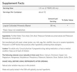 Kolloid ásványok | Fulvic Acid Trace Minerals - Természetes íz - 946 ml