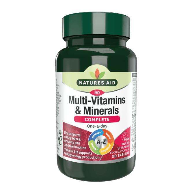 Teljes értékű multivitaminok & Ásványi anyagok - 90 tabletta