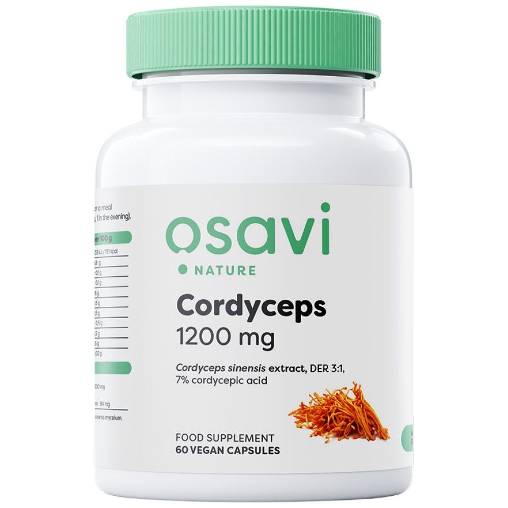 Cordyceps 1200 mg - 60 kapszula