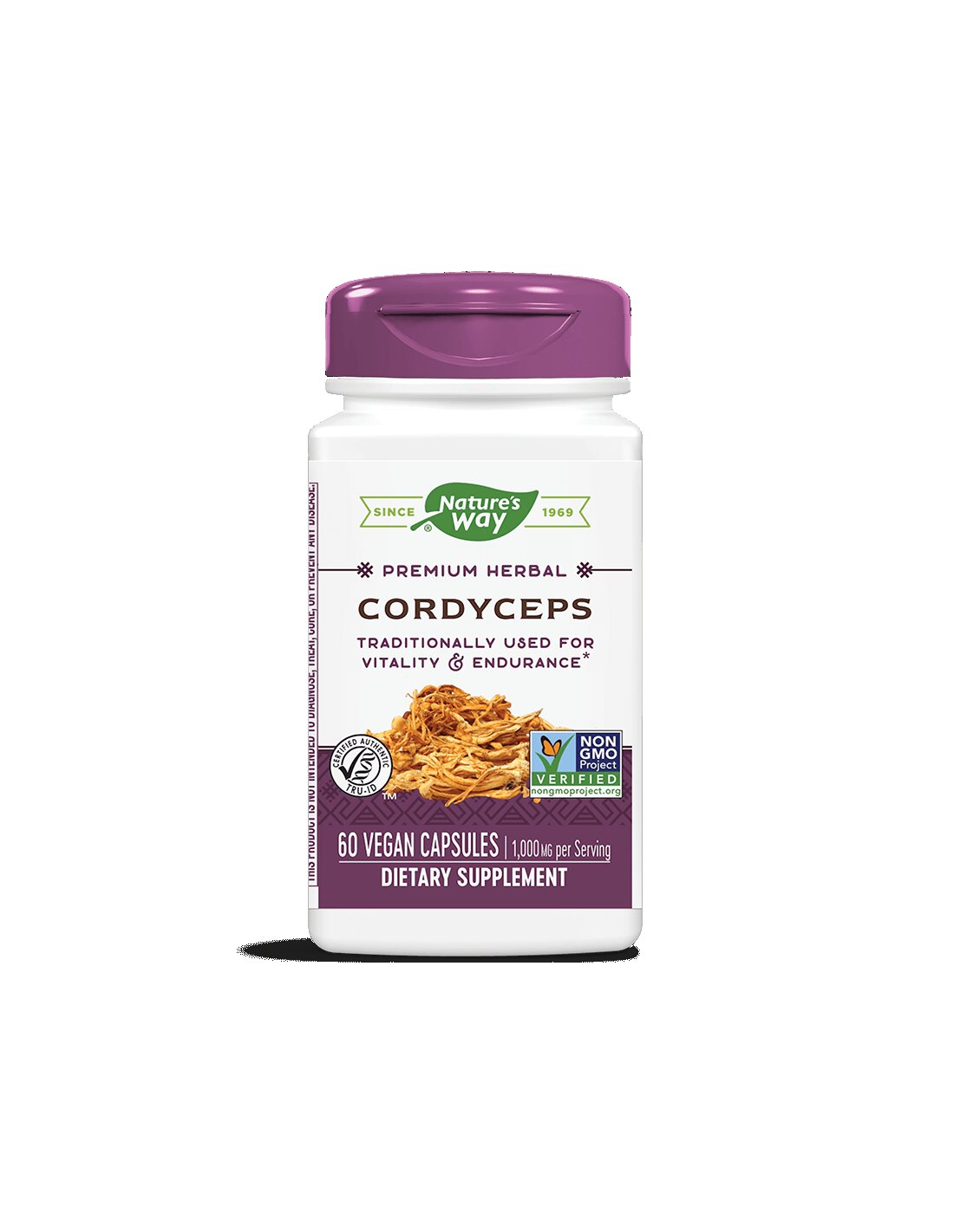 Cordyceps 500 mg x 60 kapszula Nature's Way