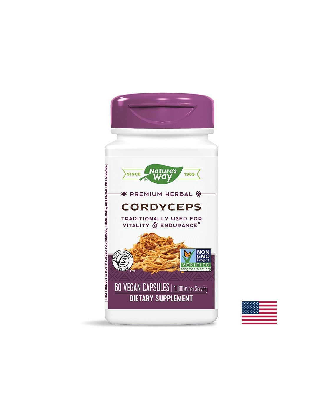 Cordyceps 500 mg - 60 kapszula