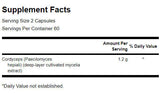 Cordyceps 600 mg - 120 kapszula
