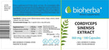 Cordyceps Sinensis 360 mg - 100 kapszula
