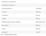 Core BCAA 8:1:1 | citrullinnal & Béta-alanin - 350 gramm