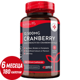Cranberry - Red Cranberry 12500 mg 180 vegán kapszula