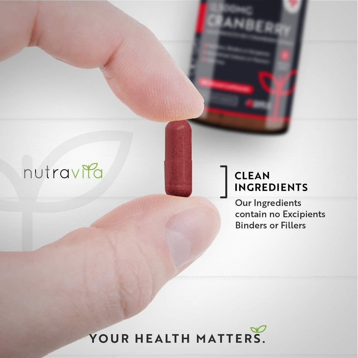 Cranberry - Red Cranberry 12500 mg 180 vegán kapszula