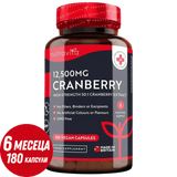 Cranberry - Red Cranberry 12500 mg 180 vegán kapszula