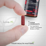 Cranberry - Red Cranberry 12500 mg 180 vegán kapszula