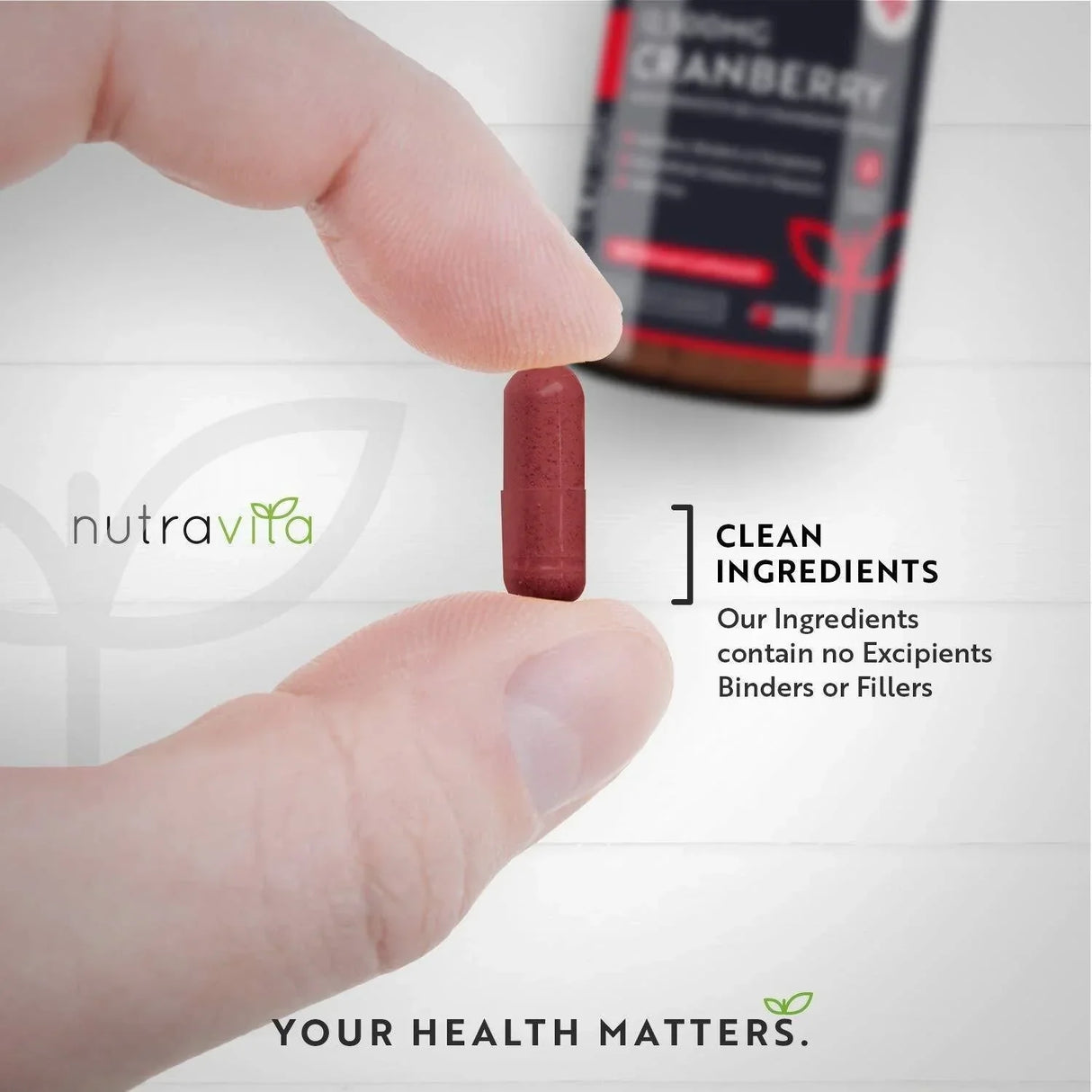 Cranberry - Red Cranberry 12500 mg 180 vegán kapszula