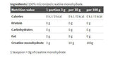 Creatine Mono Creapure Powder - 1000 gramm