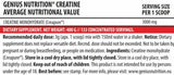 Kreatin Creapure-val - 300 gramm
