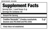 Creatine Decanate - 300 grams - Nutra Best Europe