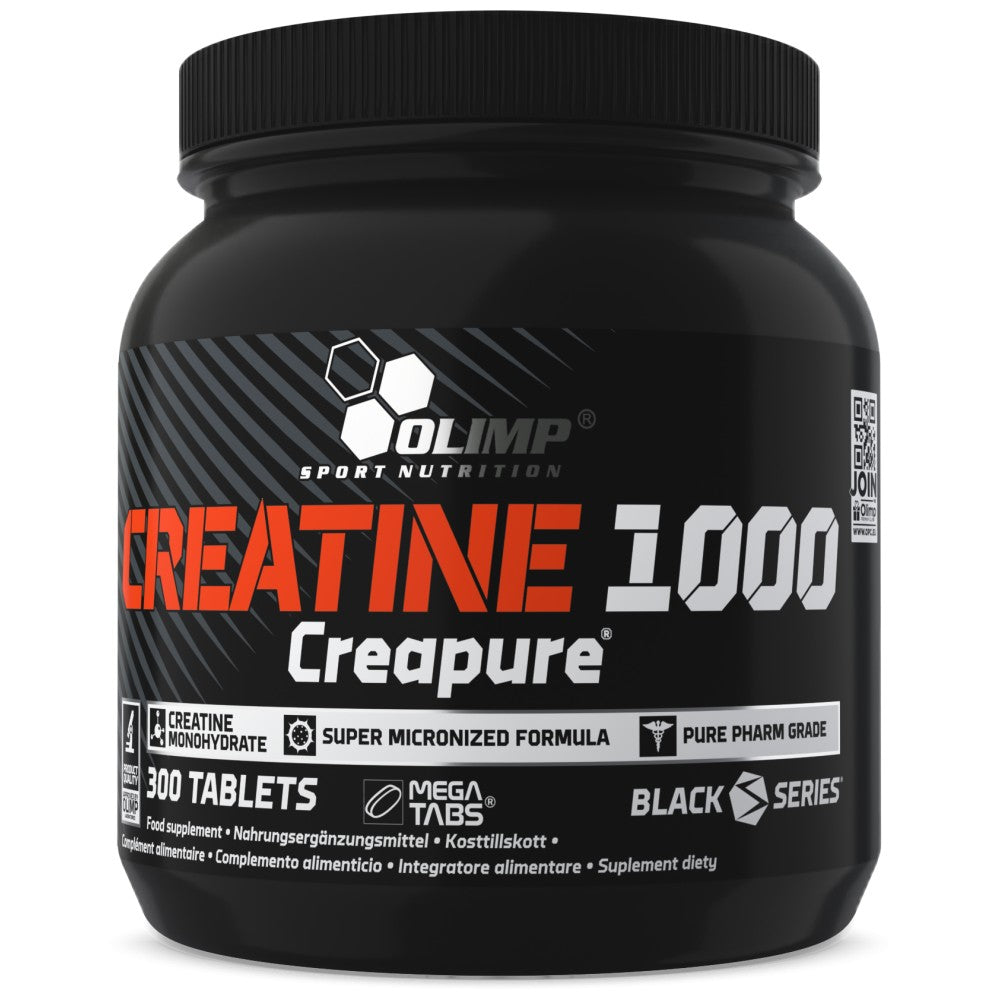 Creatine 1000 / Creapure - 300 Tablets - Nutra Best Europe
