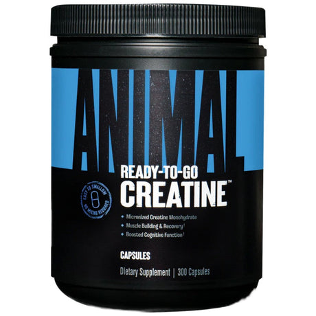 Animal Creatine Micronized Capsules - 300 capsules - Nutra Best Europe