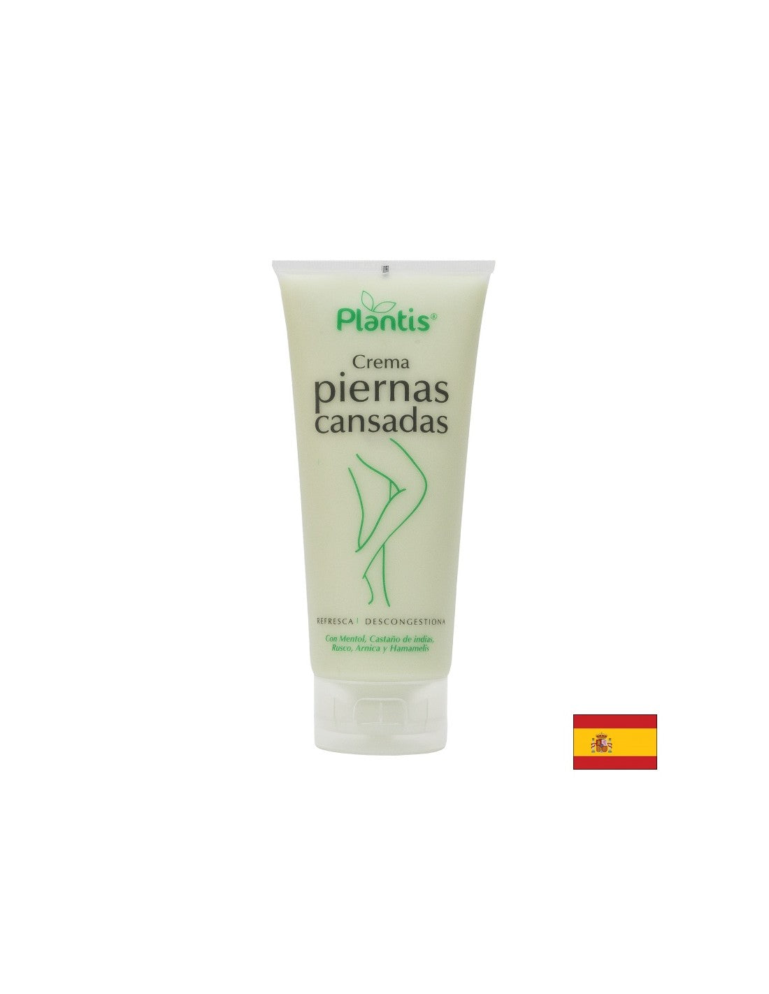 Hűsítő gyógynövényes lábkrém - fáradtságra és elnehezülésre - Crema piernas cansadas Plantis®, 200 ml