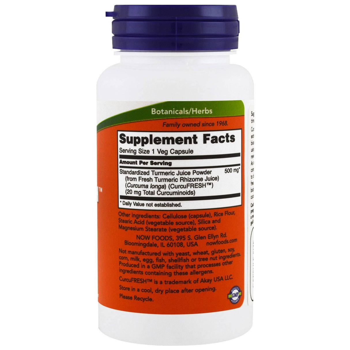 Curcumin/CurcuFRESH - 60 kapszula