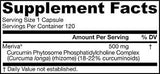 Curcumin Phytosome 500 mg | Meriva® - 120 kapszula