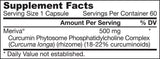 Curcumin Phytosome 500 mg | Meriva® - 120 kapszula