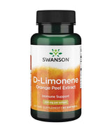 D-Limonene hidegen sajtolt narancshéj kivonat 250 mg - 60 gél kapszula