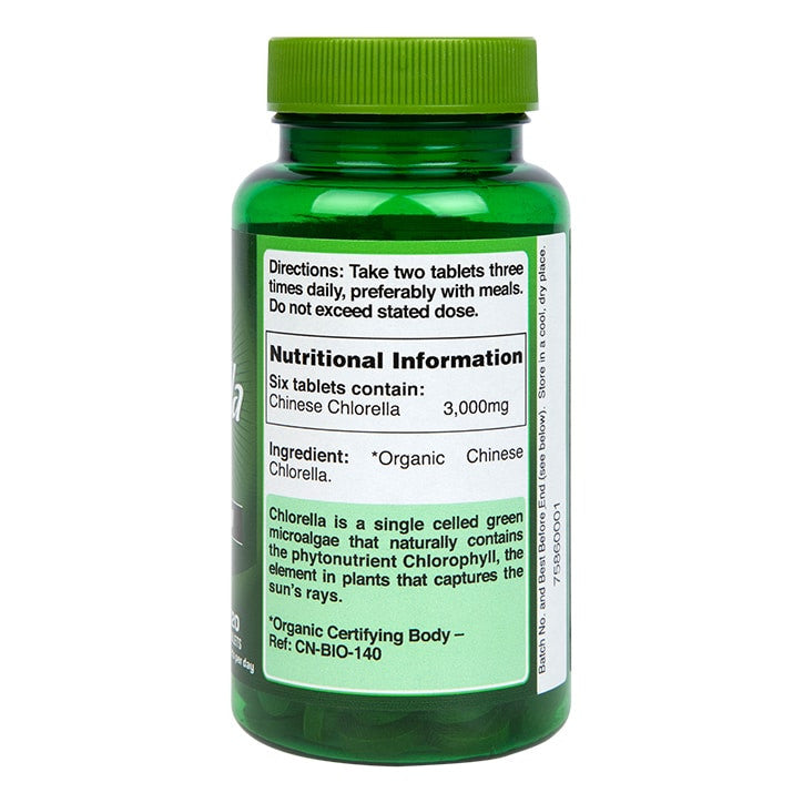 Chlorella 500 mg/Organikus kínai - 120 tabletta