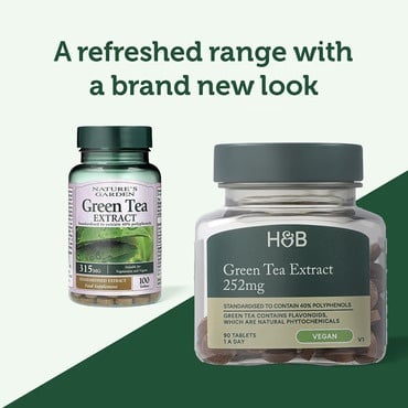Zöld tea kivonat 315 mg 100 tabletta HOLLAND & BARRETT