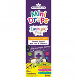 Immun formula bodza cseppekkel gyerekeknek (Mini Drops Immune Plus) 50 ml NaturesAid