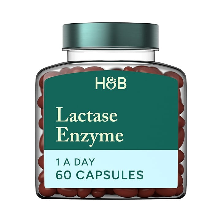 Laktáz enzimek (Super Lactase Enzyme) 125 mg 60 kapszula HOLLAND & BARRETT