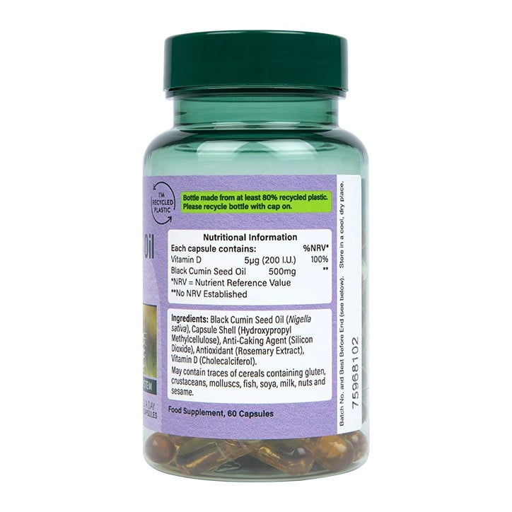 Feketemag olaj D-vitaminnal - 60 kapszula