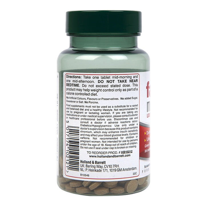 Zsírmetabolizáló formula (Zsírmetabolizáló) 120 tabletta HOLLAND & BARRETT