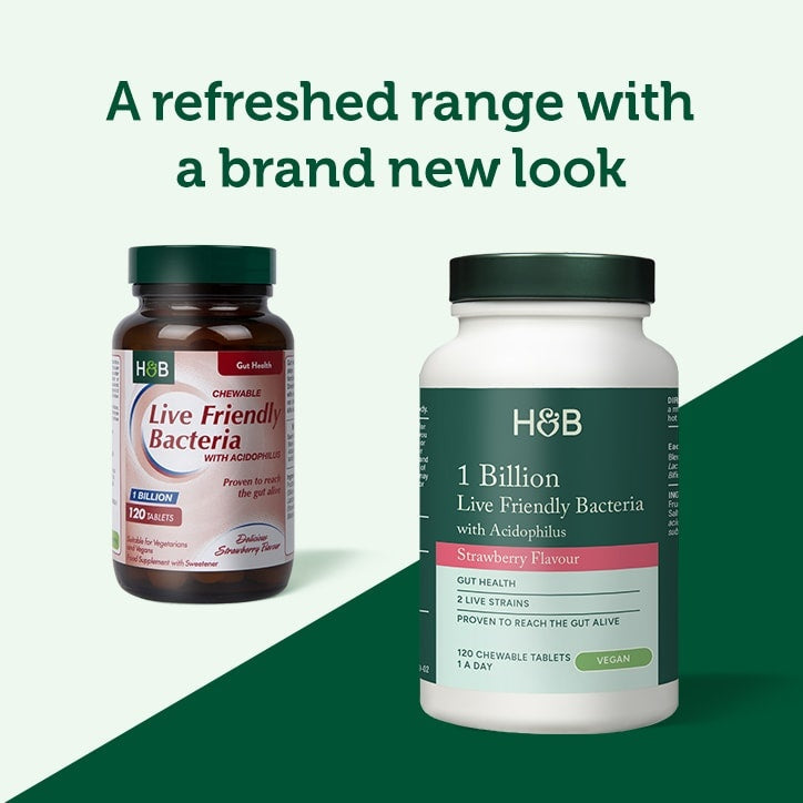 Probiotikum Acidophilusszal (rágható Acidophilus Eper 1 milliárd) 1 milliárd. 120 rágótabletta HOLLAND & BARRETT