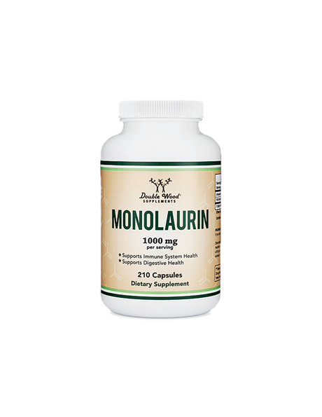 Monolaurin, 210 capsules Double Wood - Nutra Best Europe