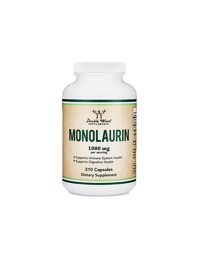 Monolaurin, 210 capsules Double Wood - Nutra Best Europe