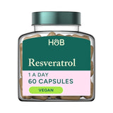 Resveratrol 250 mg vörösbor kivonattal 10 mg 60 kapszula HOLLAND & BARRETT