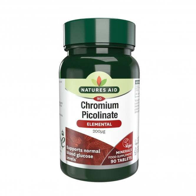Króm-pikolinát 200mcg 90 tabletta NaturesAid