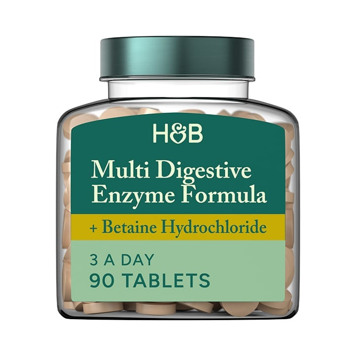 Széles spektrumú emésztőenzimek (Multi Digestive Enzyme Formula) 90 tabletta HOLLAND & BARRETT