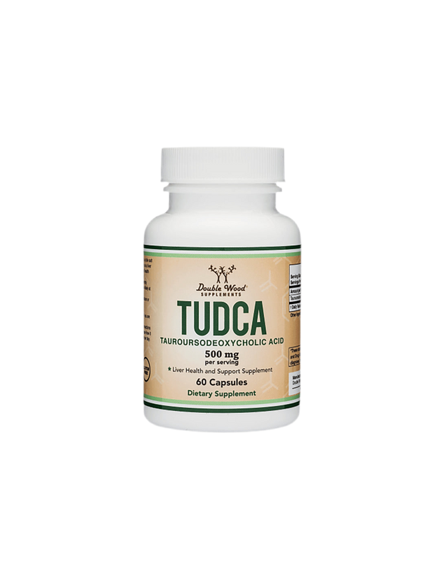 TUDCA (Tauroursodeoxycholic acid), 500 mg, 60 capsules Double Wood - Nutra Best Europe