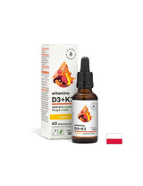 A csontok, az immunitás és az agyműködés támogatására - D3-vitamin + K2 + Omega-3, 30 ml csepp <tc>Aura Herbals</tc>