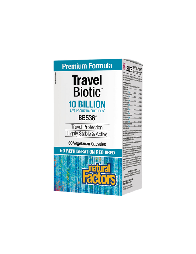 Travel Biotic 10 Billion - 60 capsules - Nutra Best Europe
